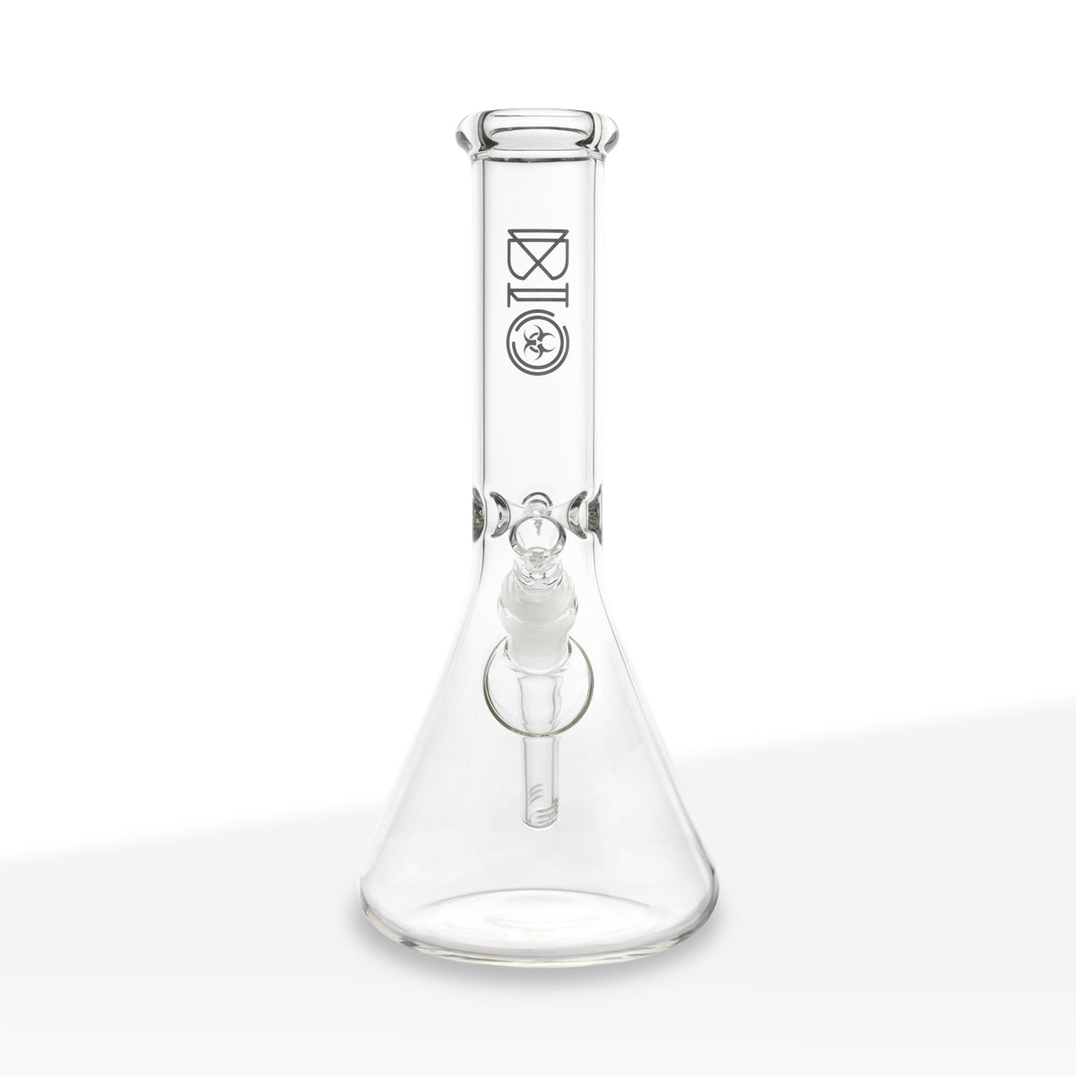 BIO Glass | Classic Beaker Water Pipe | 12" - 14mm Black