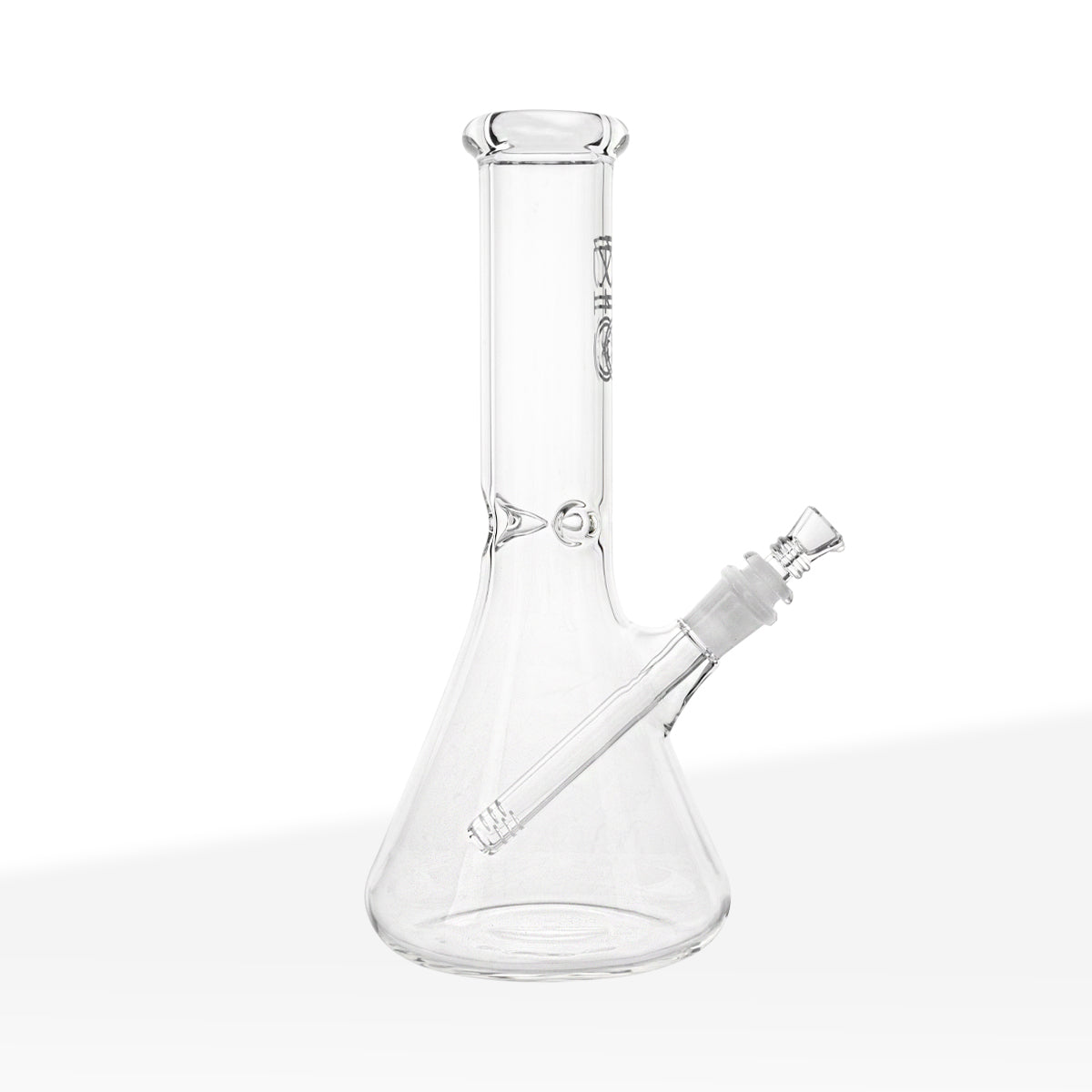 BIO Glass | Classic Beaker Water Pipe | 12" - 14mm Black