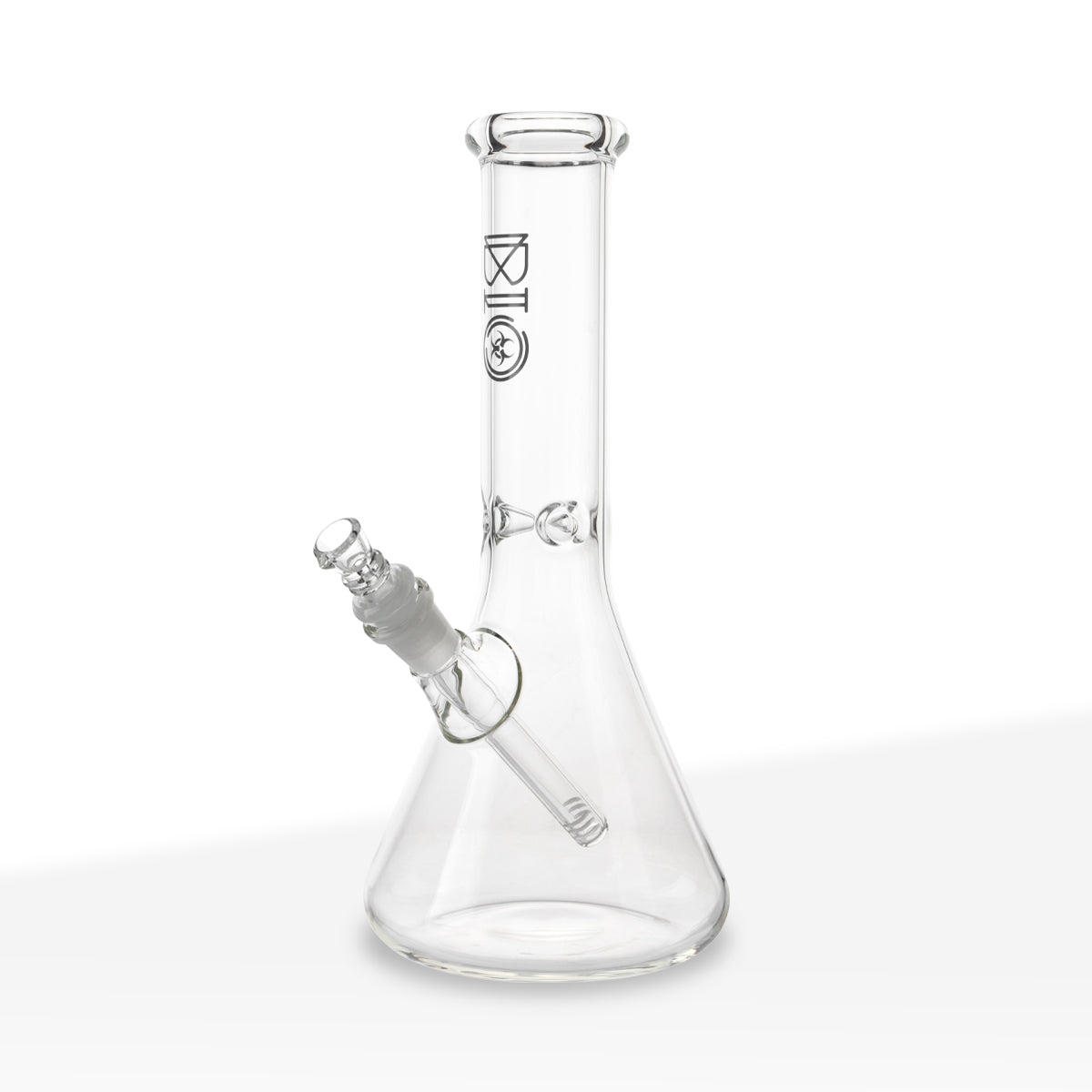 BIO Glass | Classic Beaker Water Pipe | 12" - 14mm Black