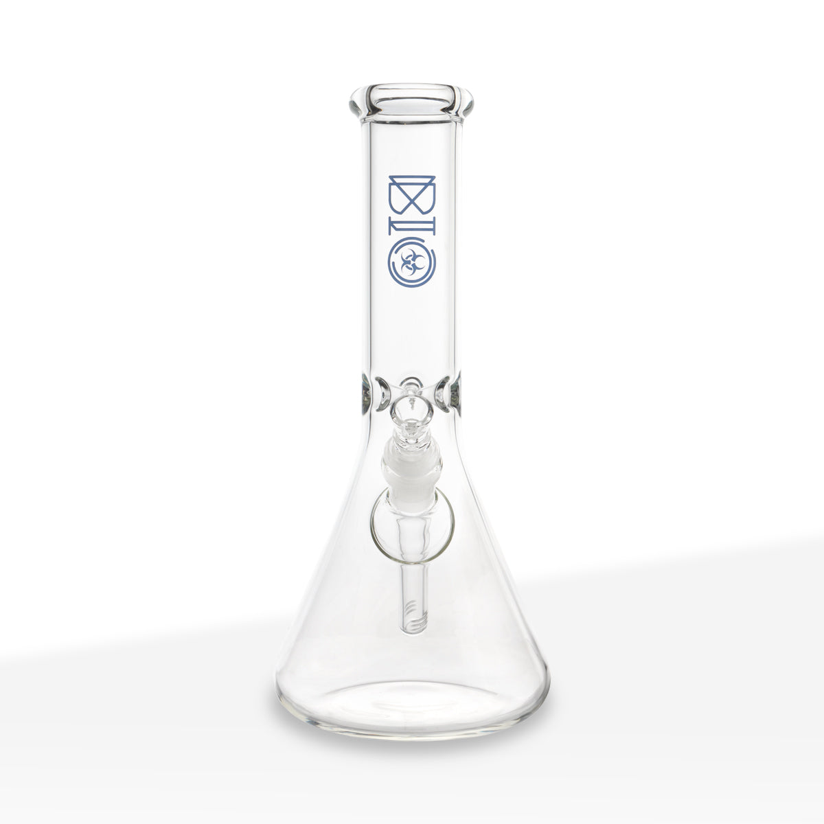 BIO Glass | Classic Beaker Water Pipe | 12" - 14mm - Blue