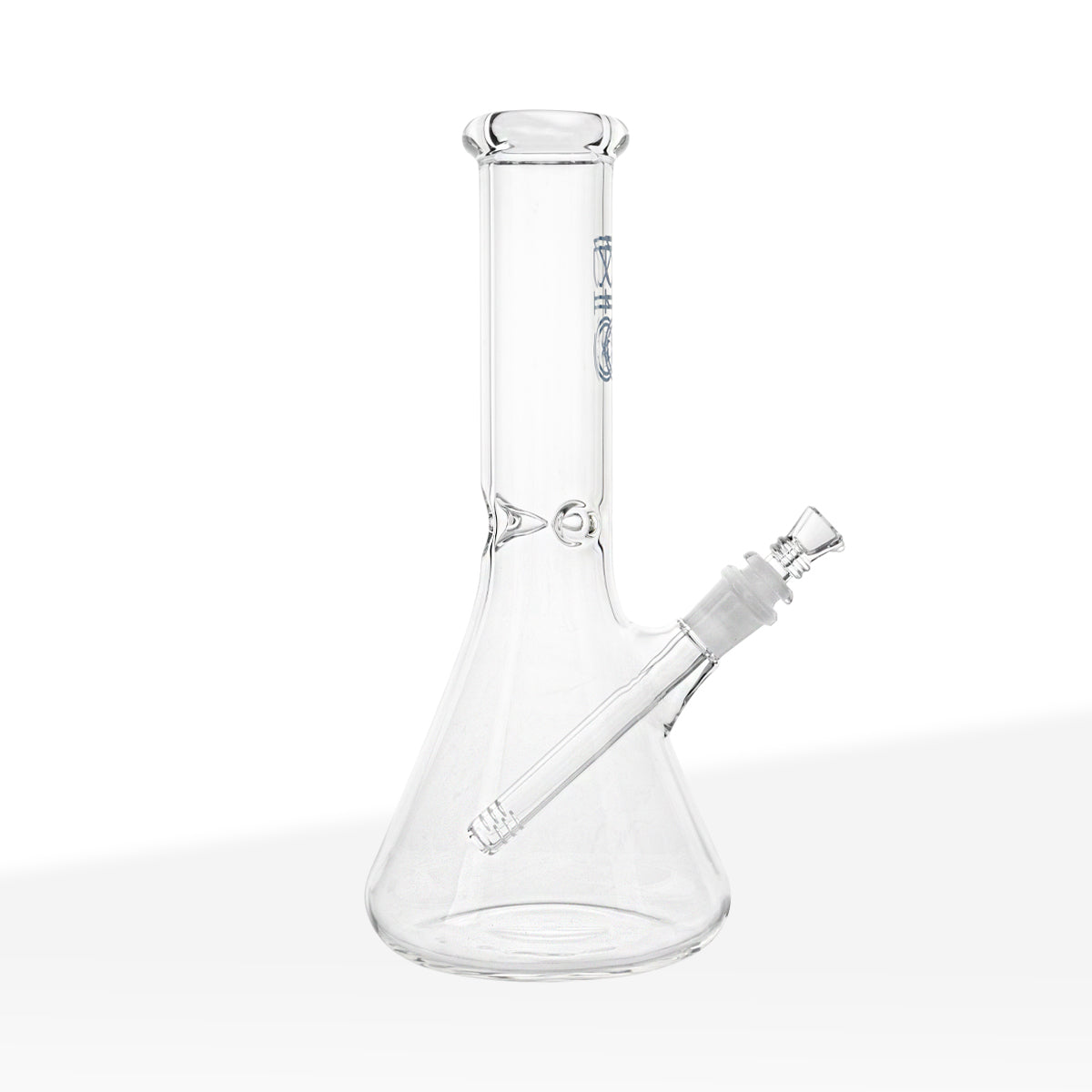 BIO Glass | Classic Beaker Water Pipe | 12" - 14mm - Blue