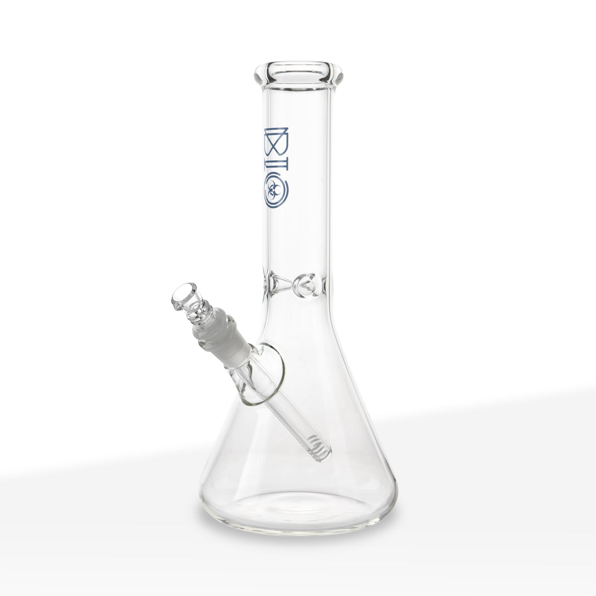 BIO Glass | Classic Beaker Water Pipe | 12" - 14mm - Blue
