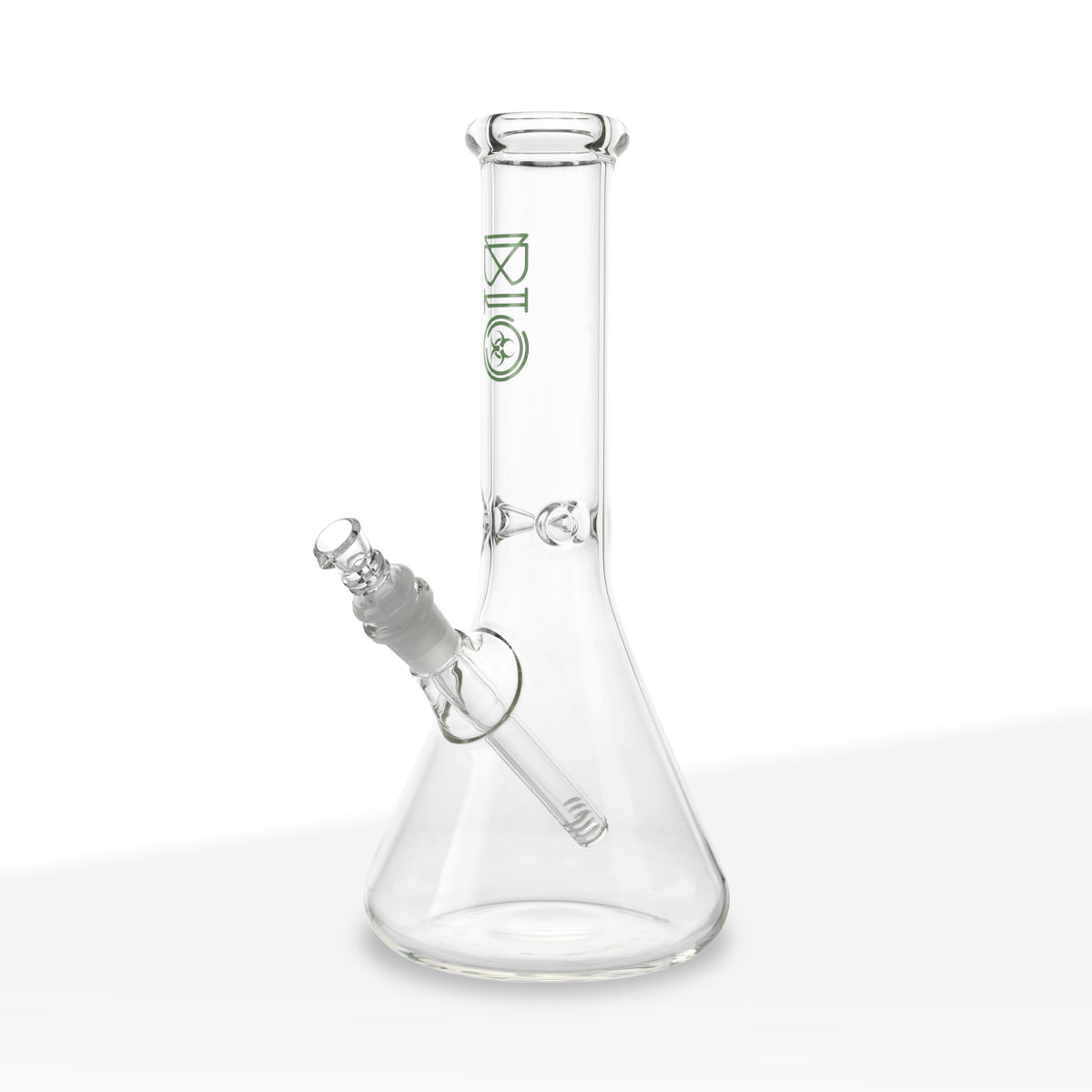 BIO Glass | Classic Beaker Water Pipe | 12" - 14mm - Green