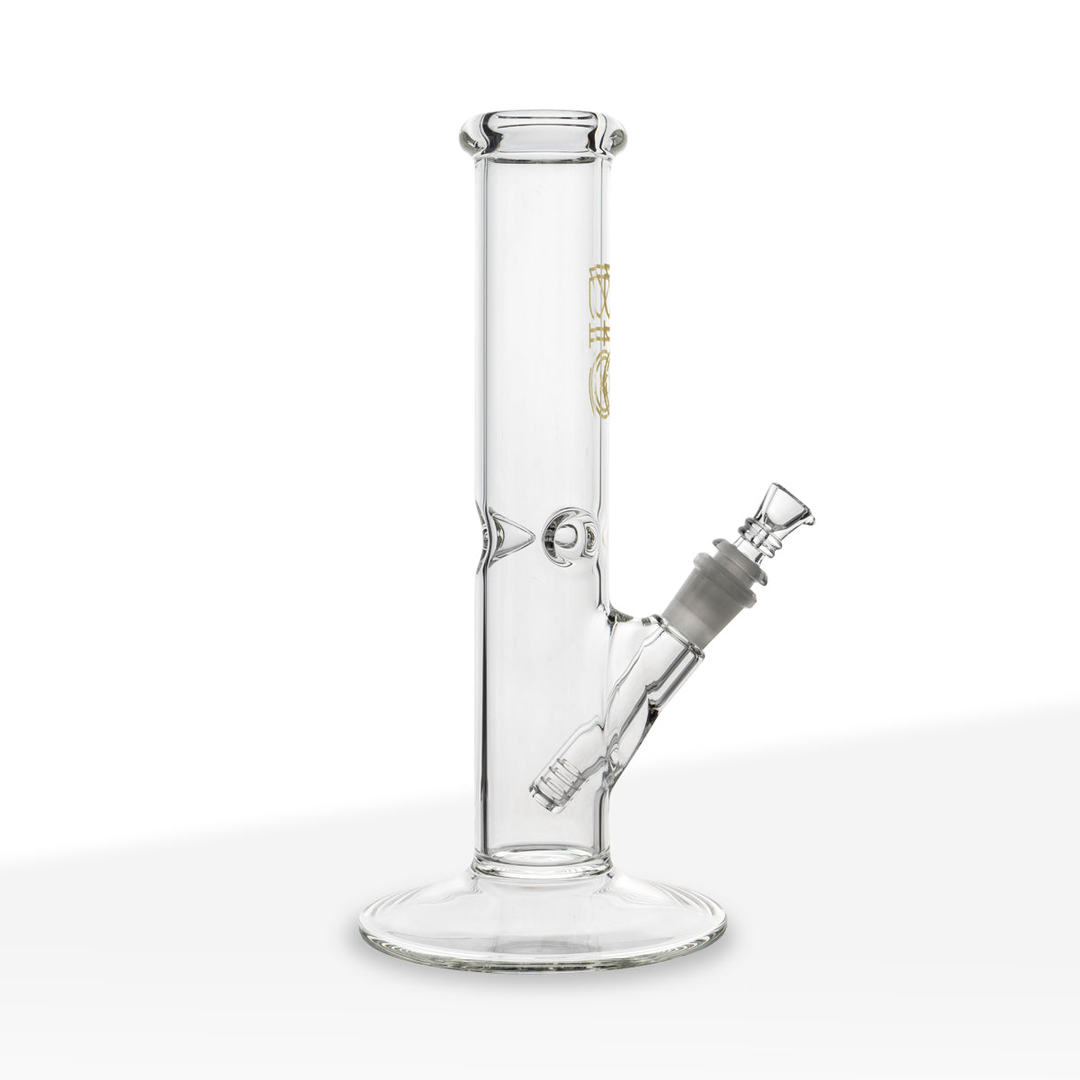 BIO Glass | Classic Straight Water Pipe | 12" - 14mm - Various Colors