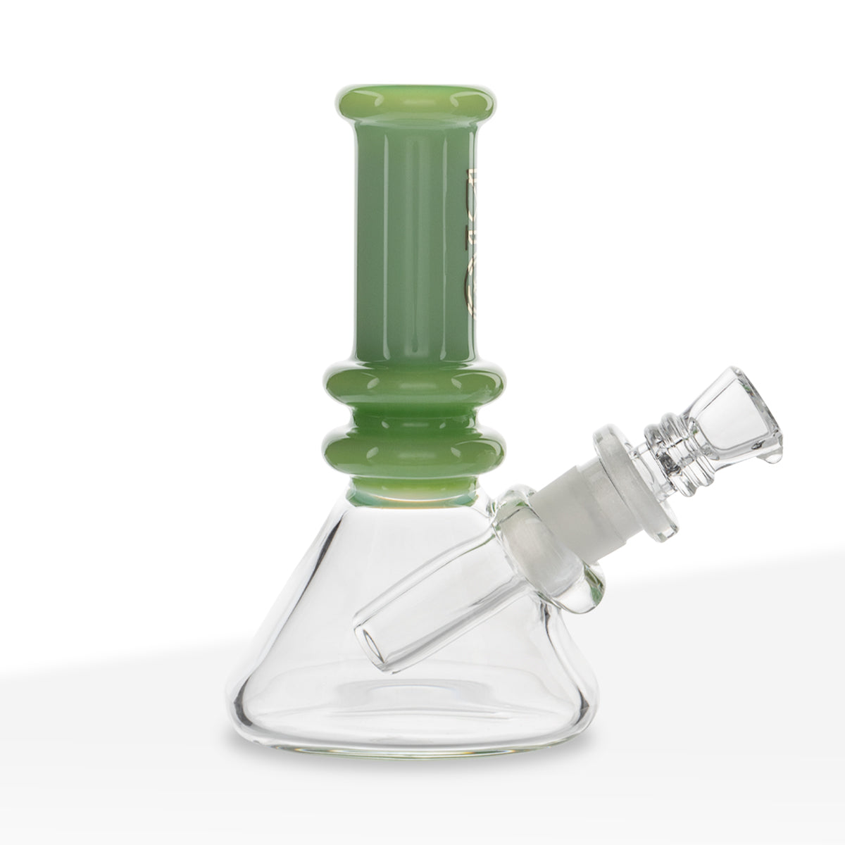 BIO Glass | Mini Heavy Duty Colored Neck Beaker Water Pipe | 5" - 14mm - Various Colors