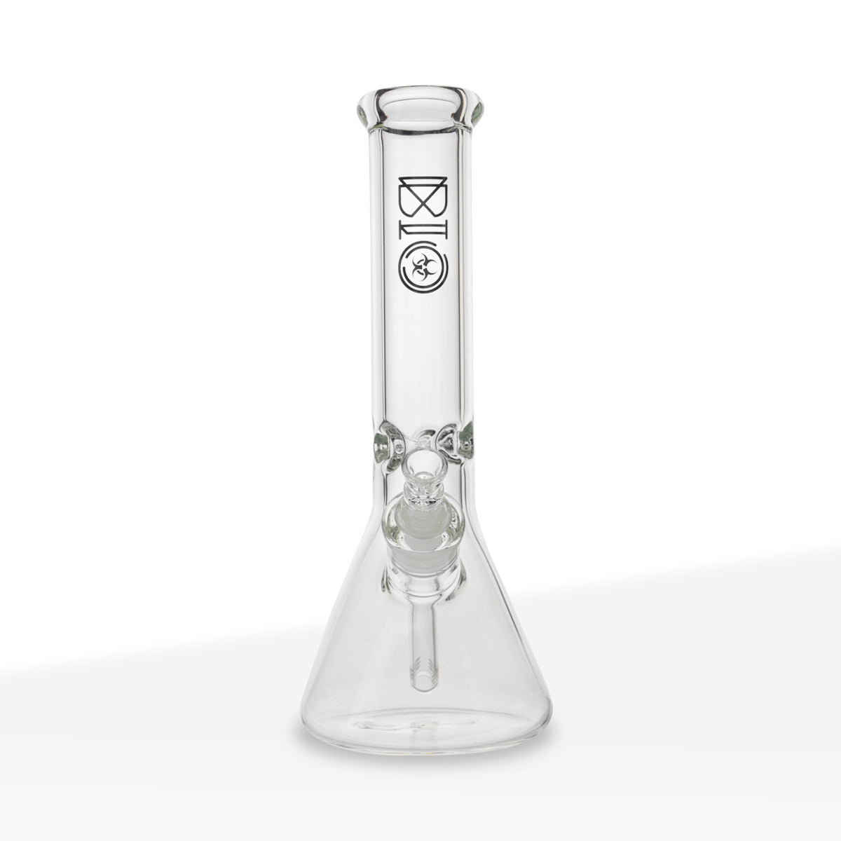 BIO Glass | Heavy 50 x 7 Beaker Water Pipe | 12" - 14mm Black