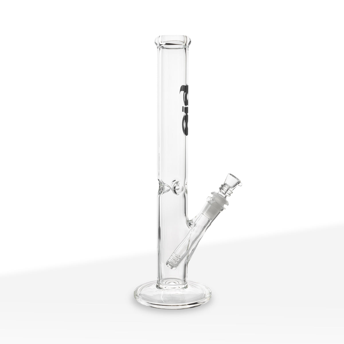 BIO Glass | 38 Special Classic Straight Water Pipe | 12" - 14mm - Various Colors Glass Bong Biohazard Inc Black