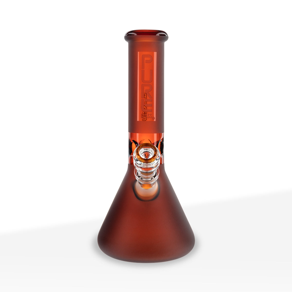 PURE Glass | Classic Beaker Water Pipe | 12" - 14mm - Various Colors