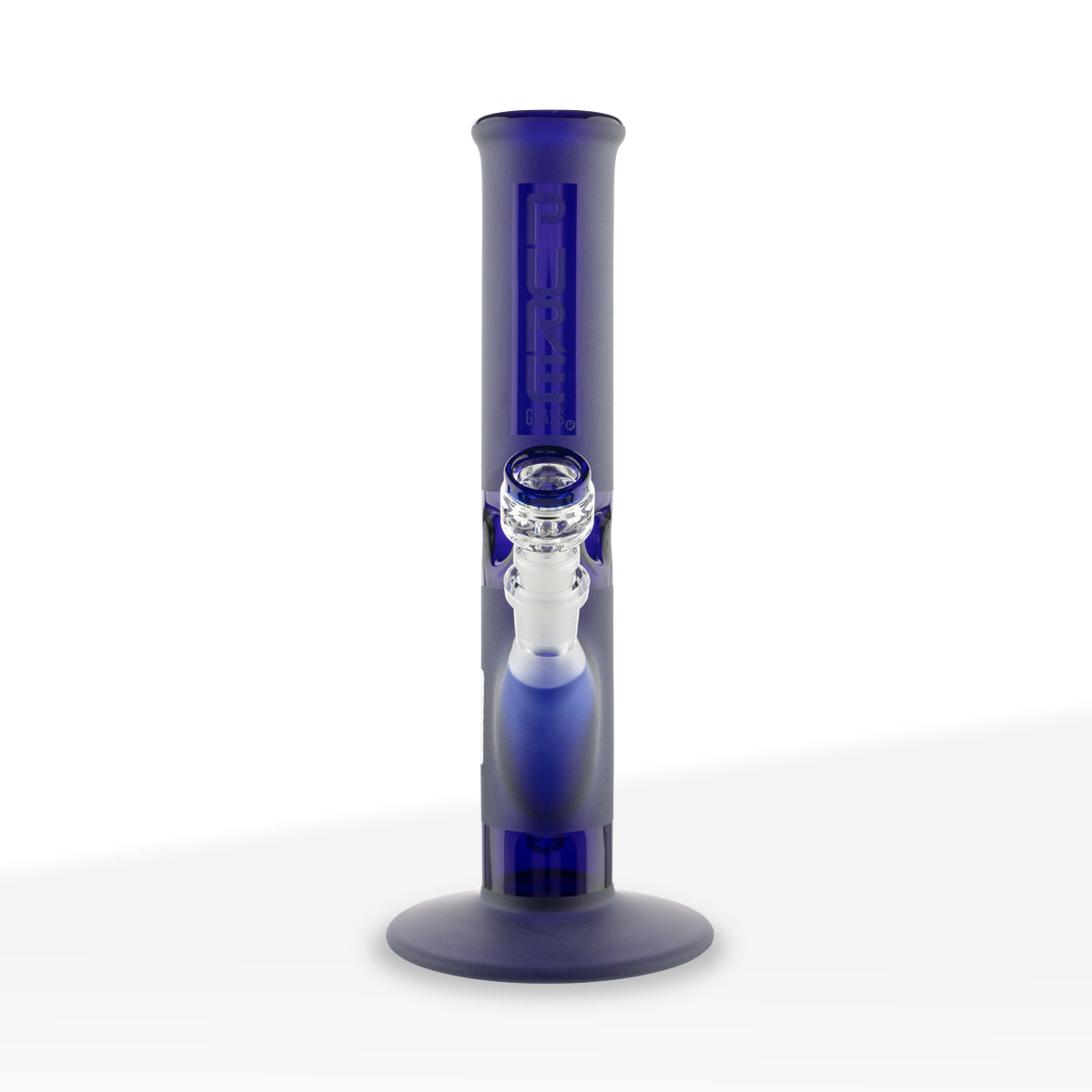 PURE Glass | Classic Straight Water Pipe | 12" - 14mm - Various Colors