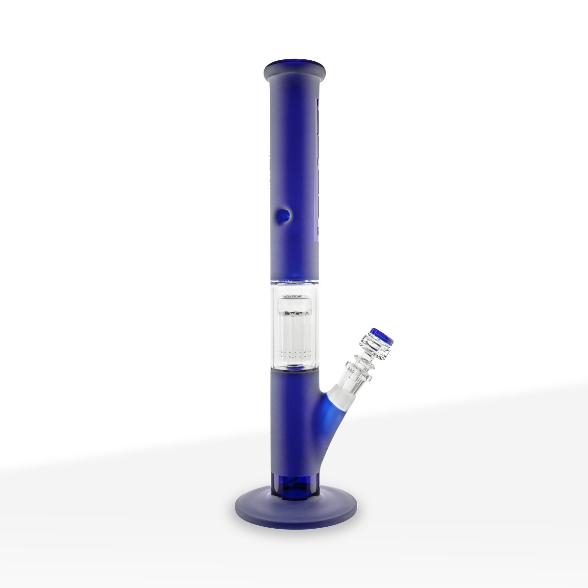 PURE Glass | Classic Straight Water Pipe | 18" - 14mm - Various Colors