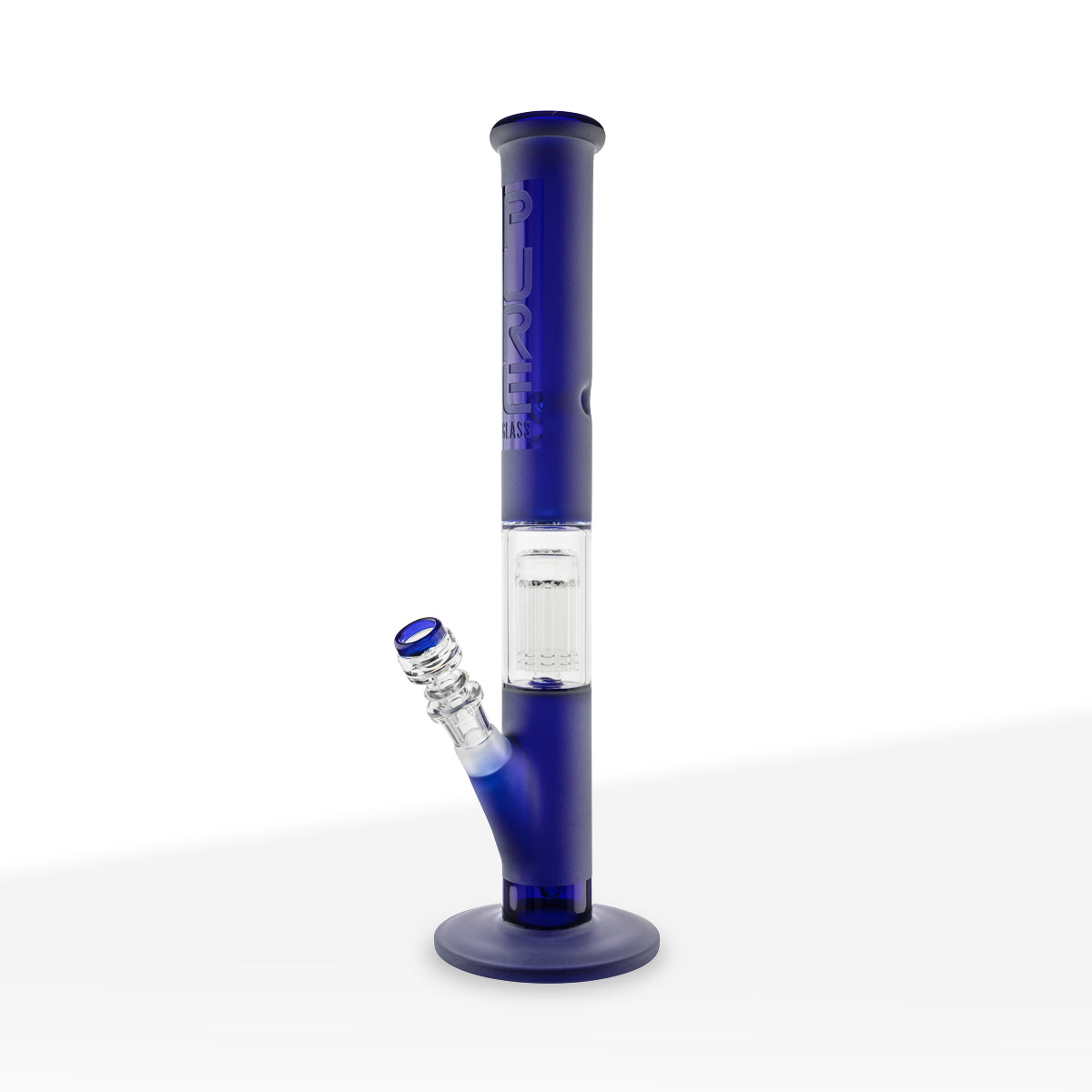 PURE Glass | Classic Straight Water Pipe | 18" - 14mm - Various Colors