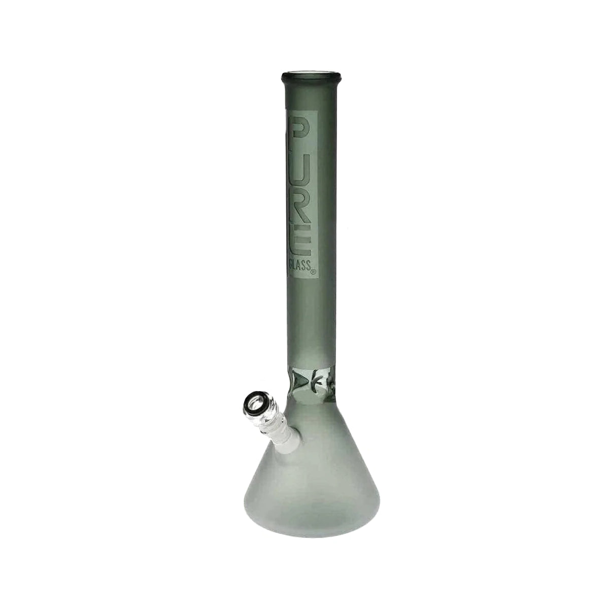 PURE Glass | Classic Beaker Water Pipe | 18" - 14mm - Various Colors