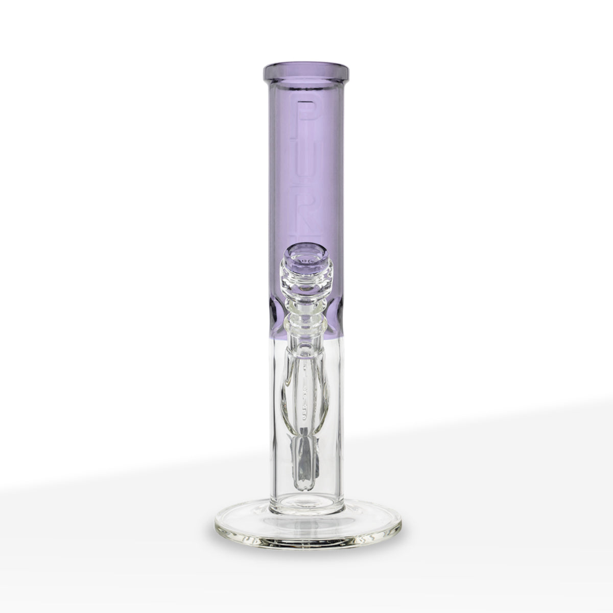 PURE Glass | Insight Classic Straight Water Pipe | 12" - 14mm - Various Colors