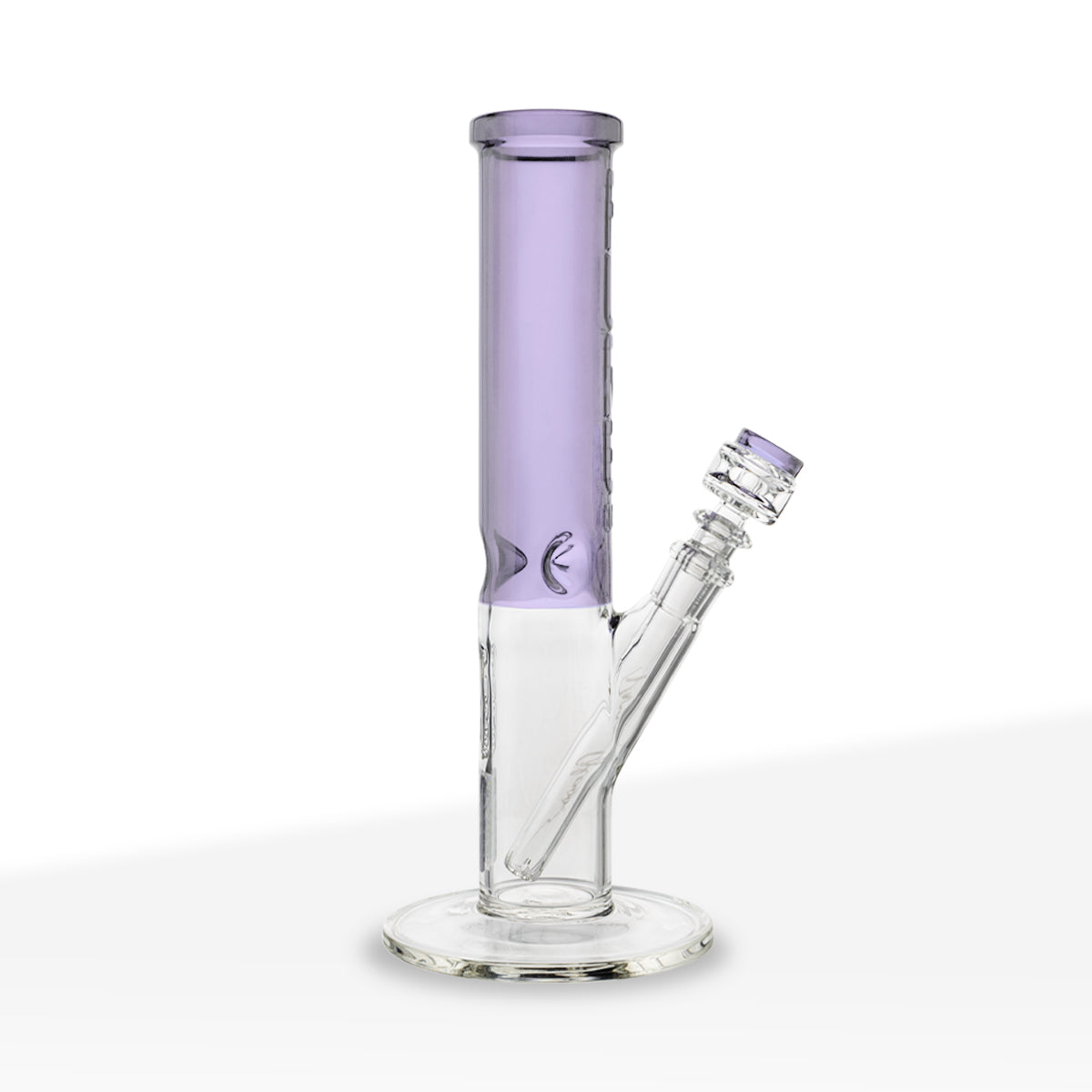 PURE Glass | Insight Classic Straight Water Pipe | 12" - 14mm - Various Colors