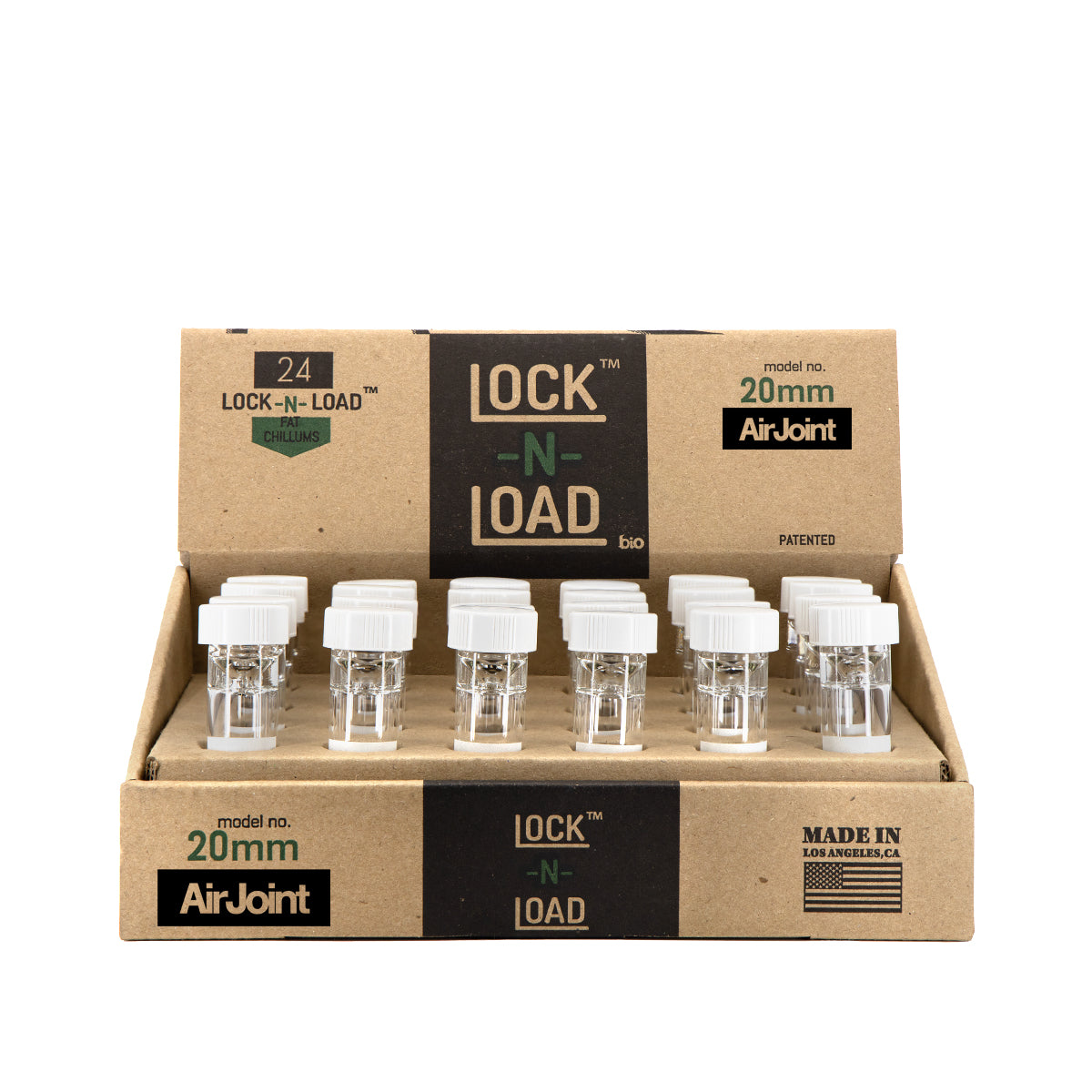 Lock-N-Load | Original AirJoint | 3" - 20mm - 24 Count - Biohazard Inc