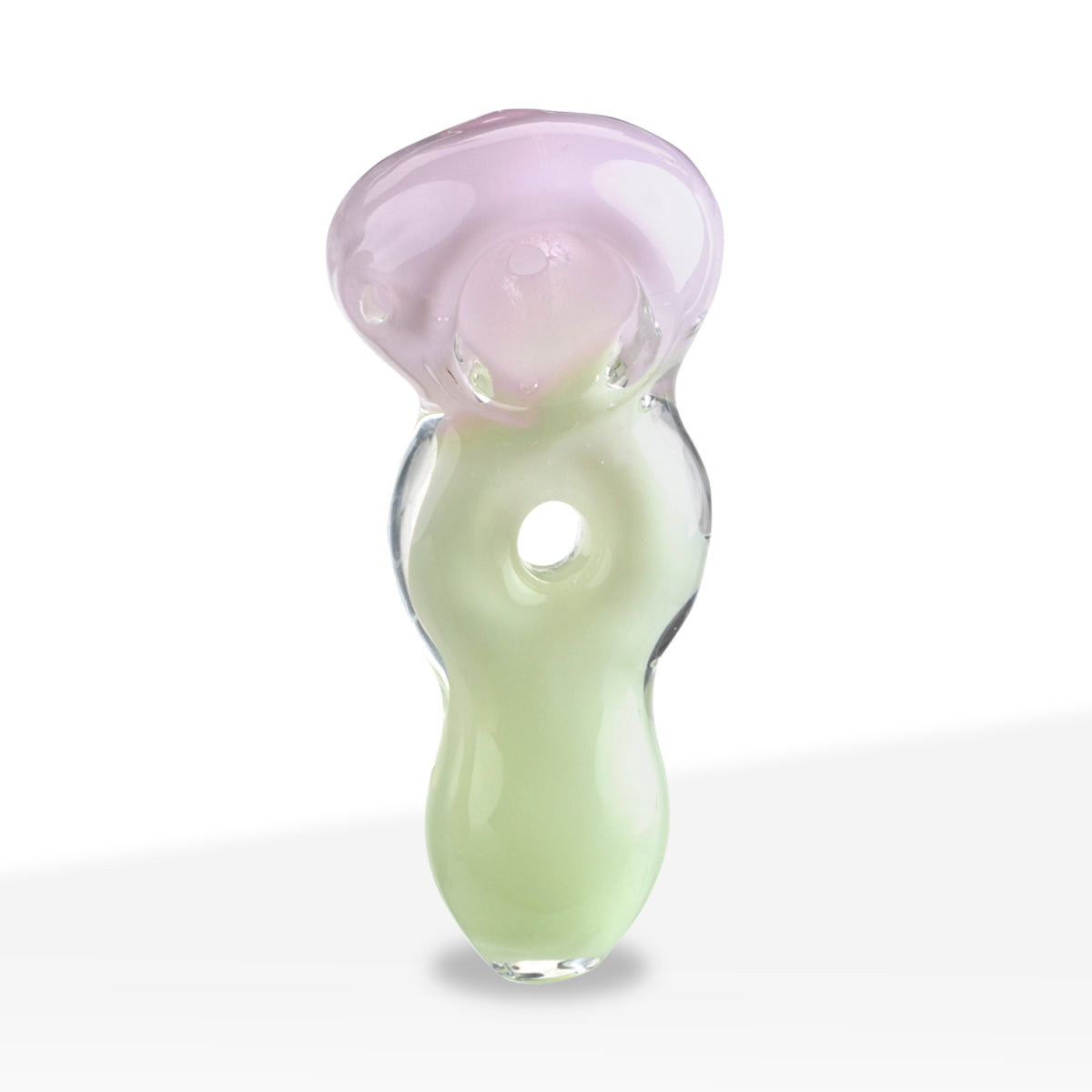 Hand Pipe | Slyme Donut Style Hand Pipe | 3.5" - Glass - 3 Count