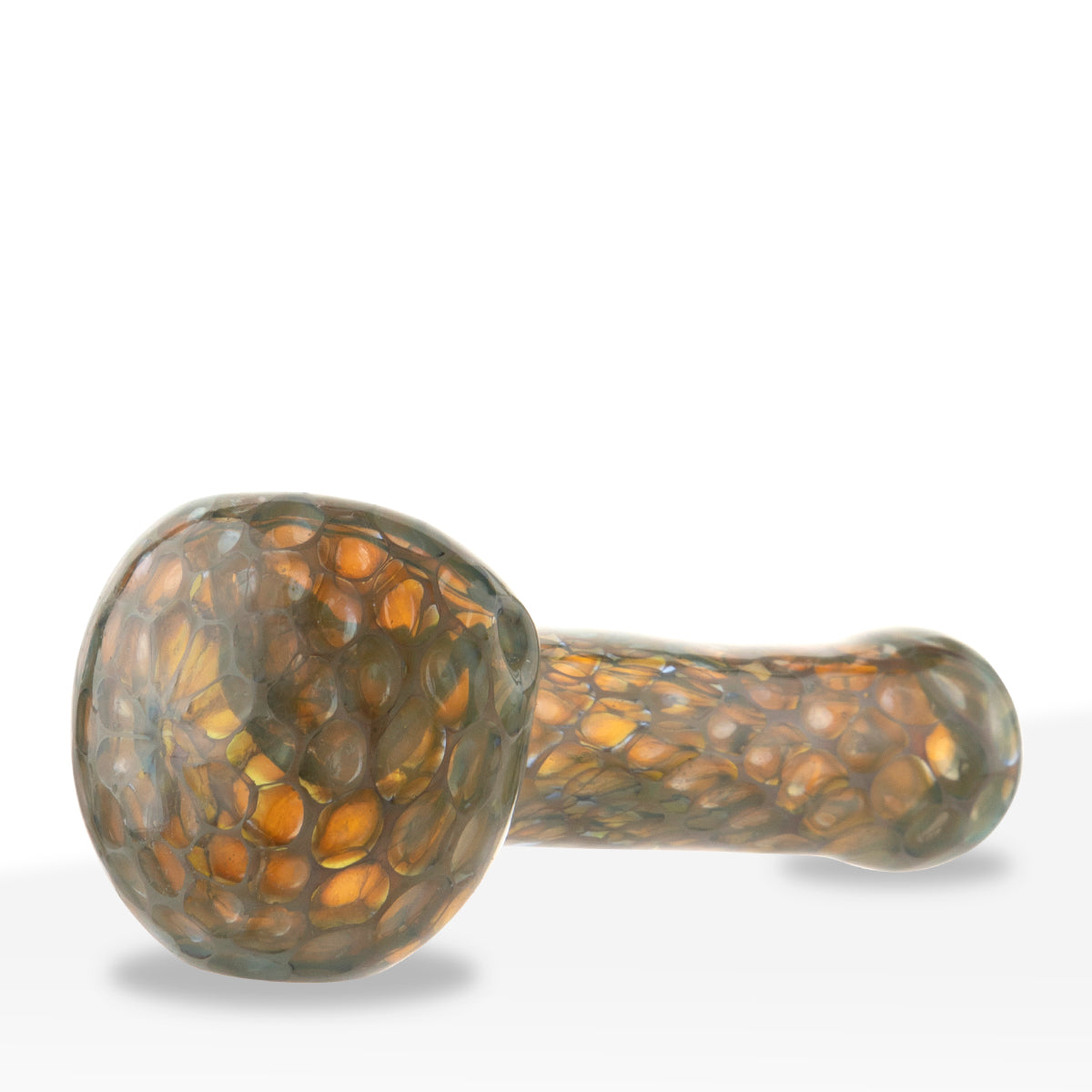 Hand Pipe | Honeycomb Glass Hand Pipe | 3.5 " - Glass - 6 Count