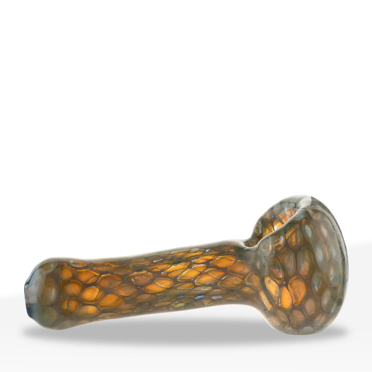 Hand Pipe | Honeycomb Glass Hand Pipe | 3.5 " - Glass - 6 Count