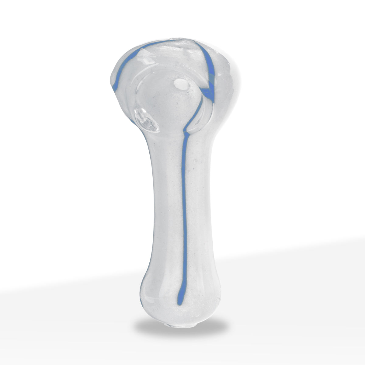 Hand Pipe | Assorted Frit Glass Hand Pipes | 2-3" - Glass - 10 Count Biohazard Inc