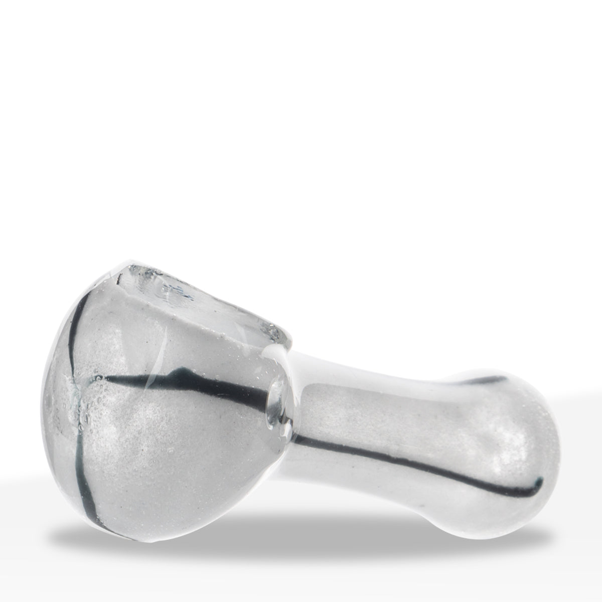 Hand Pipe | Assorted Frit Glass Hand Pipes | 2-3" - Glass - 10 Count Biohazard Inc