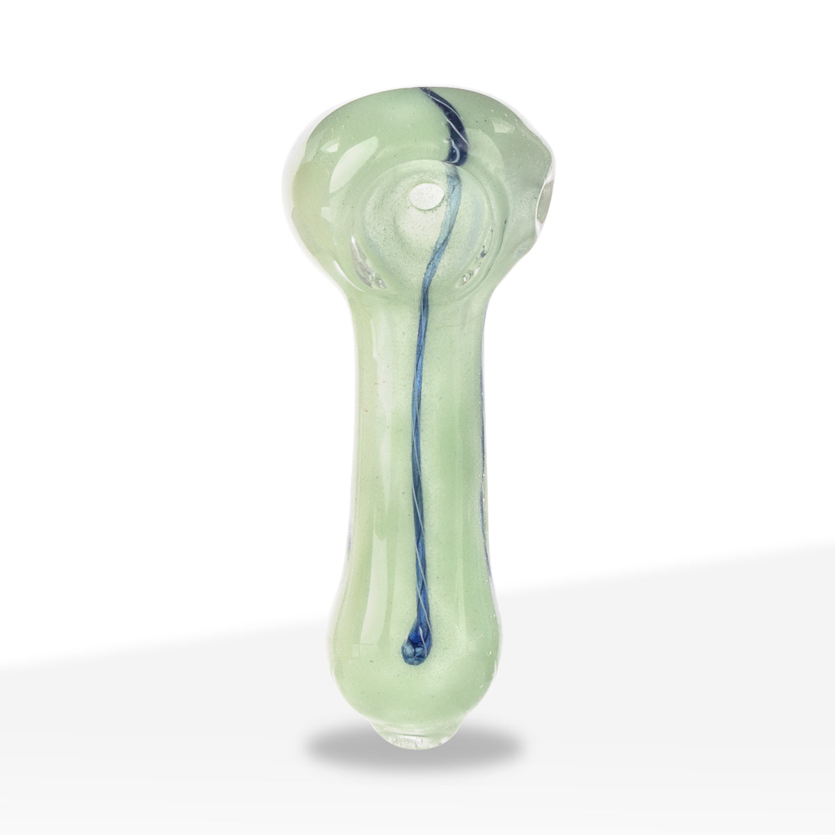 Hand Pipe | Assorted Frit Glass Hand Pipes | 2-3" - Glass - 10 Count Biohazard Inc
