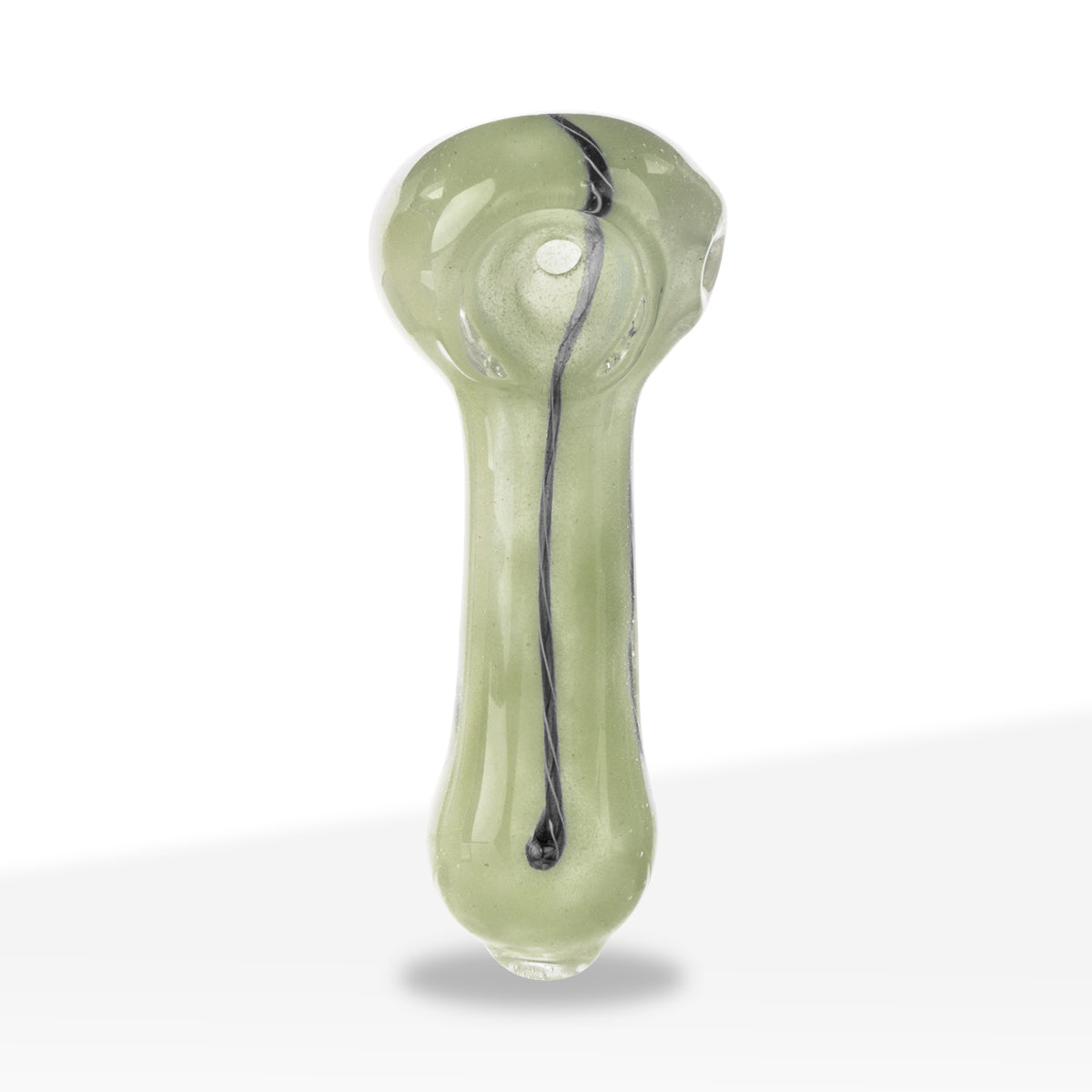 Hand Pipe | Assorted Frit Glass Hand Pipes | 2-3" - Glass - 10 Count Biohazard Inc
