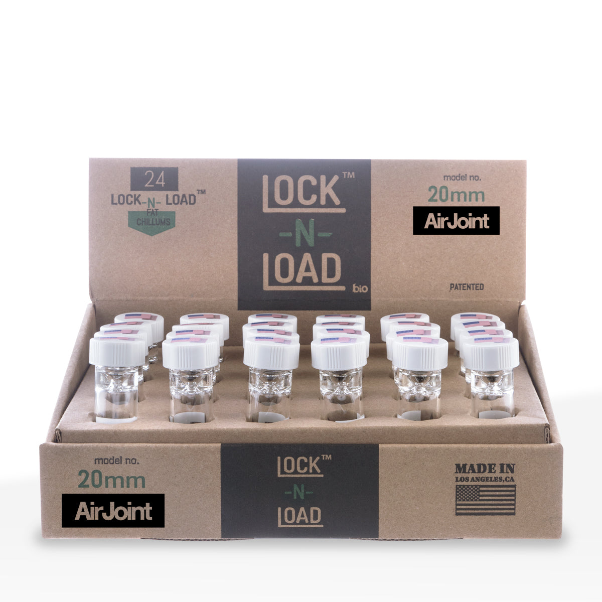 Lock-N-Load | AirJoint 'USA Flag' Edition | 3" - 20mm - 24 Count - Biohazard Inc