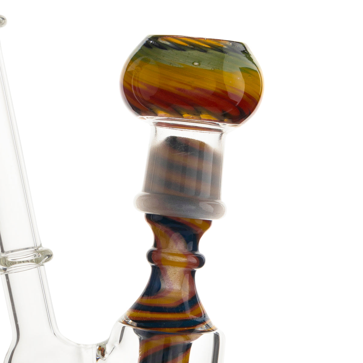 Dab Rig | Reversal Straight Rid | 8" - 19mm - Assorted Colors