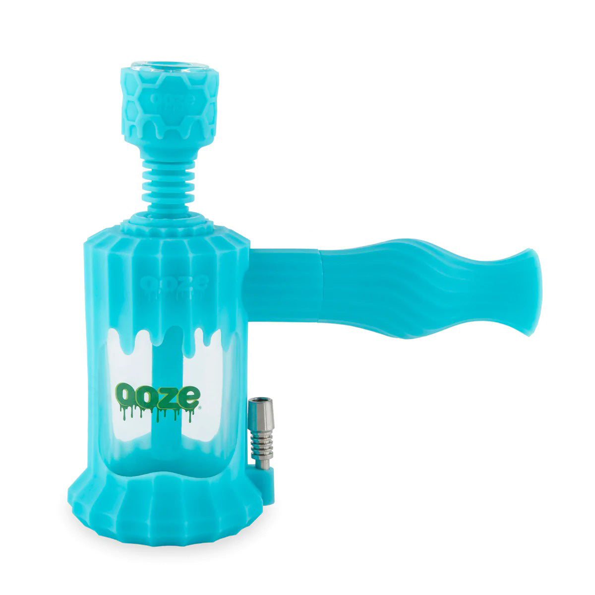 OOZE® | 4-in-1 CLOBB Silicone Nectar Collector & Water Pipe | Various Colors