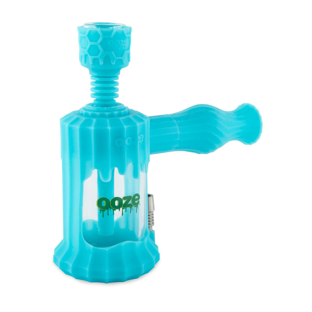 OOZE® | 4-in-1 CLOBB Silicone Nectar Collector & Water Pipe | Various Colors