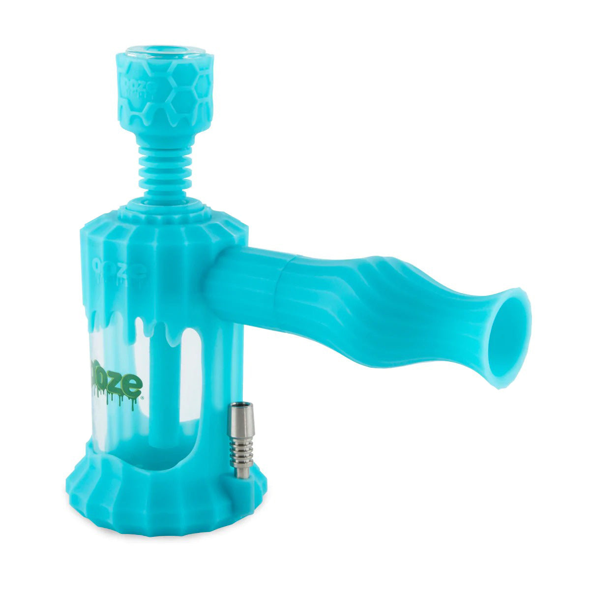 OOZE® | 4-in-1 CLOBB Silicone Nectar Collector & Water Pipe | Various Colors