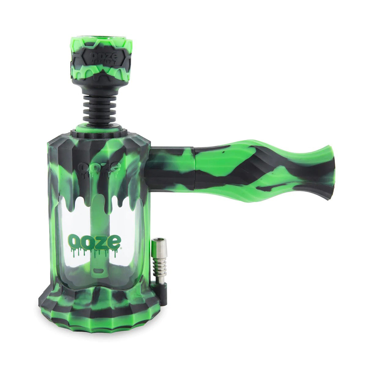 OOZE® | 4-in-1 CLOBB Silicone Nectar Collector & Water Pipe | Various Colors