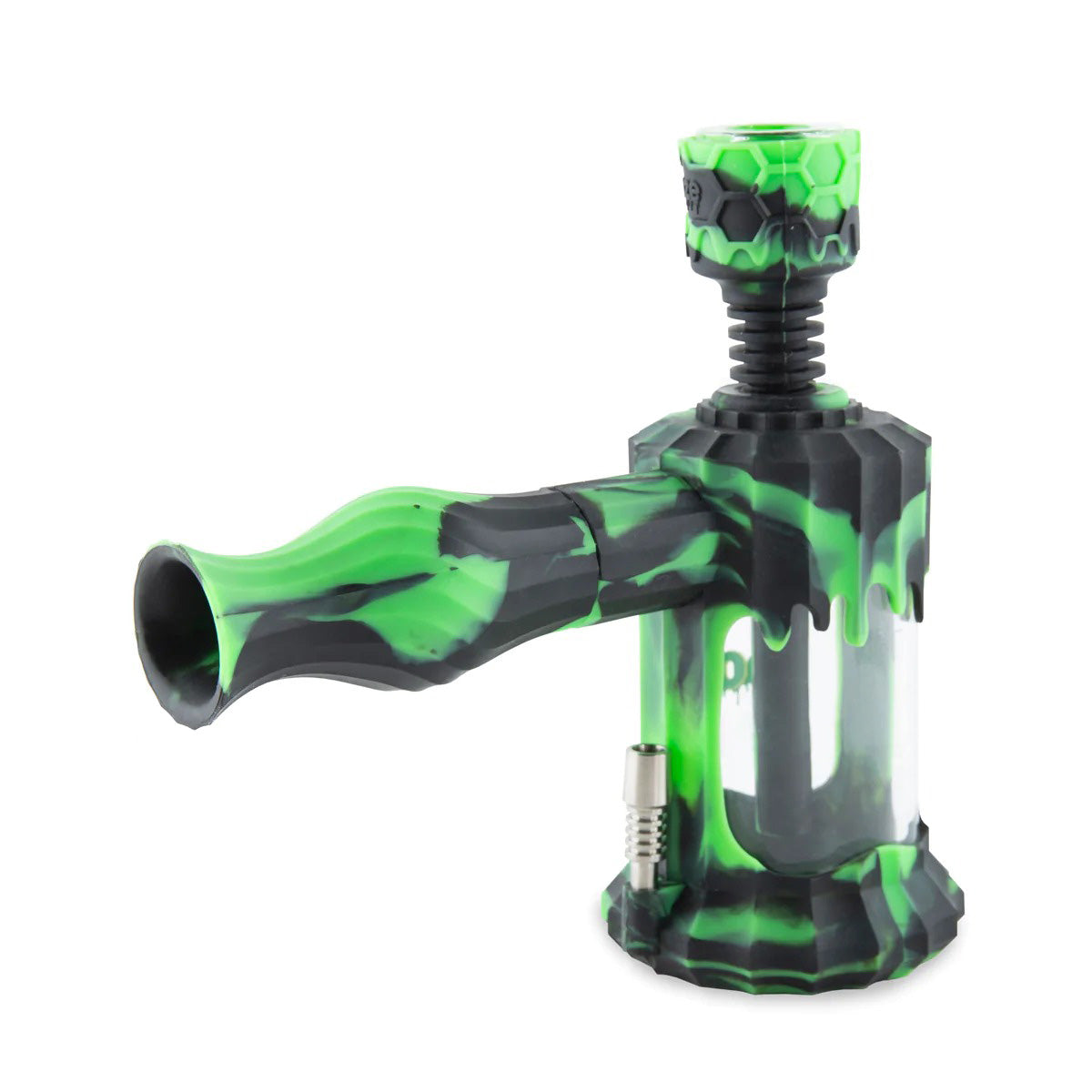 OOZE® | 4-in-1 CLOBB Silicone Nectar Collector & Water Pipe | Various Colors