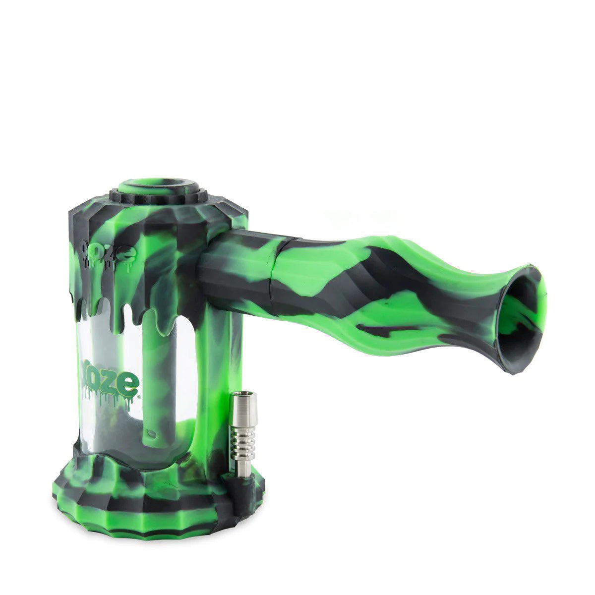OOZE® | 4-in-1 CLOBB Silicone Nectar Collector & Water Pipe | Various Colors