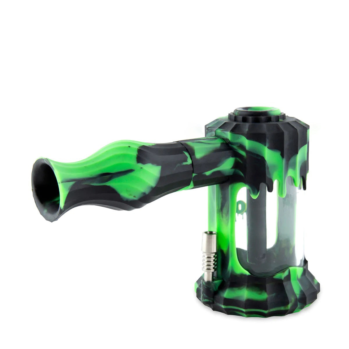 OOZE® | 4-in-1 CLOBB Silicone Nectar Collector & Water Pipe | Various Colors