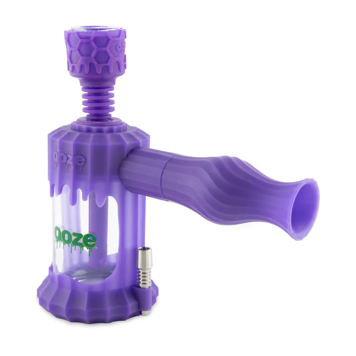 OOZE® | 4-in-1 CLOBB Silicone Nectar Collector & Water Pipe | Various Colors
