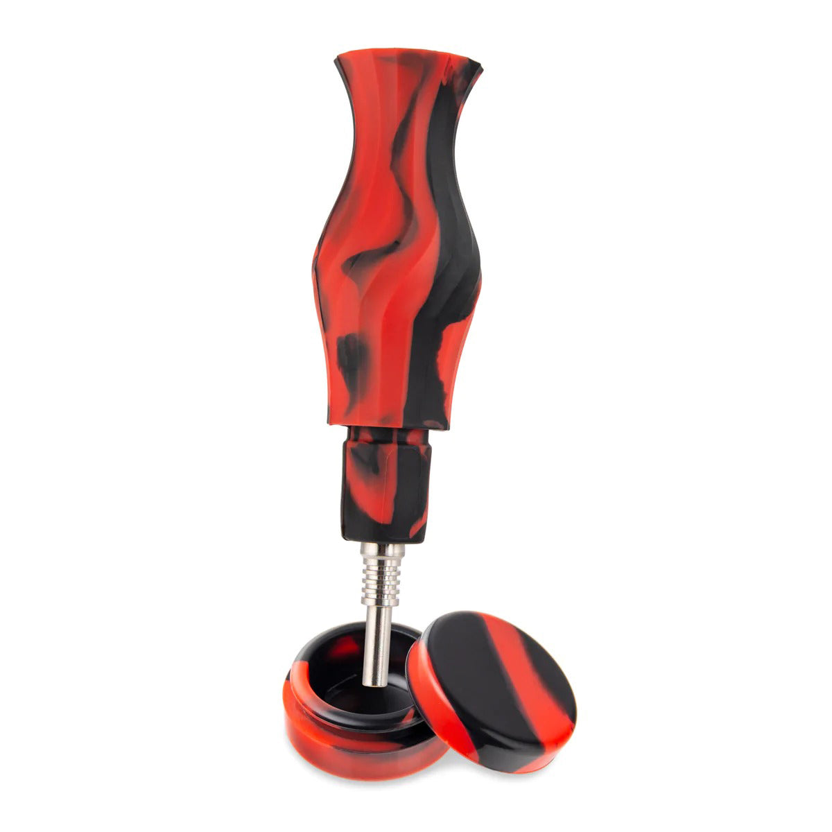 OOZE® | 4-in-1 ECHO Hybrid Silicone Nectar Collector & Water Pipe | Various Colors