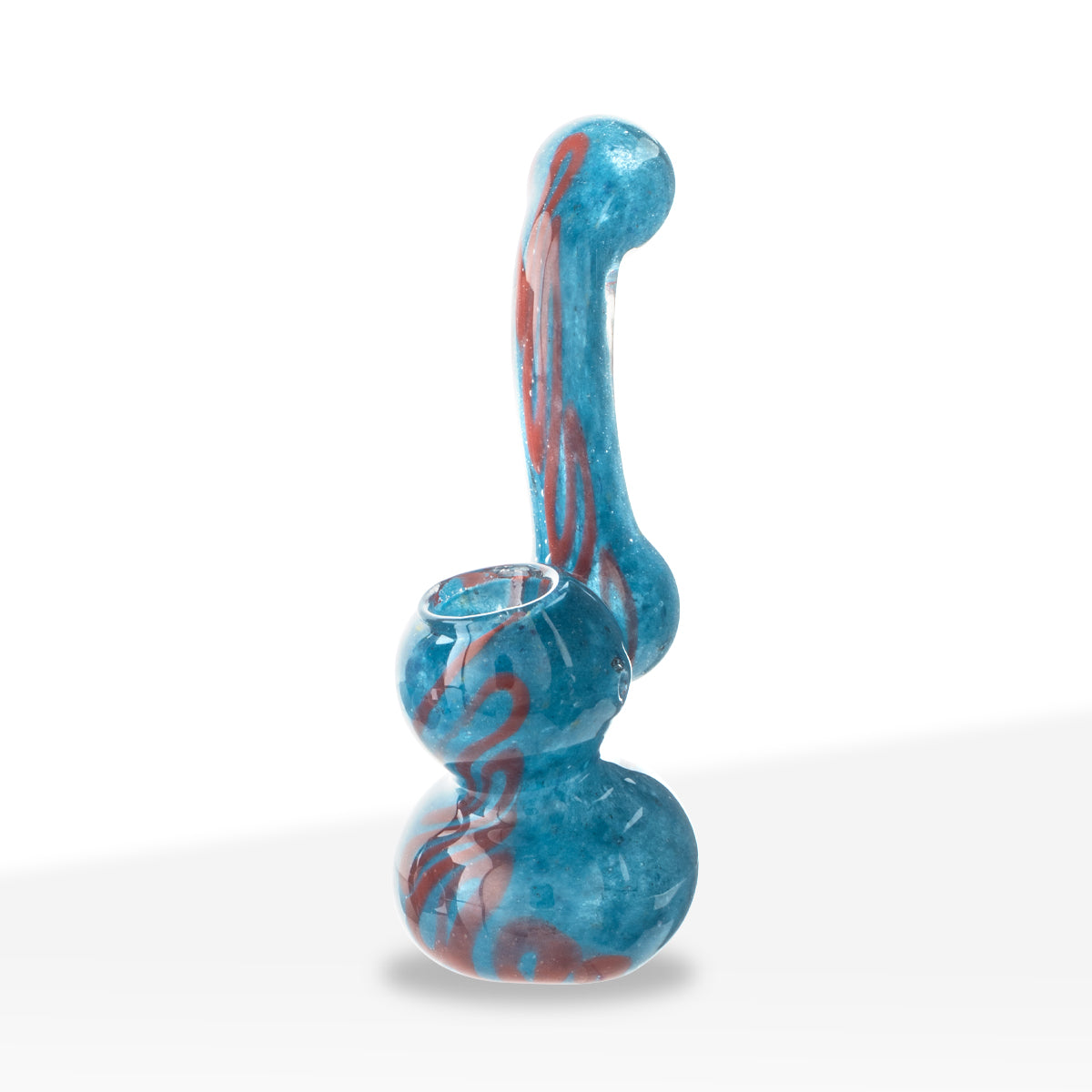 Bubbler | Frit Dichroic Bubbler | 4" - Assorted Colors Biohazard Inc