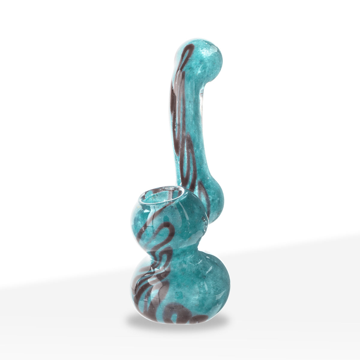 Bubbler | Frit Dichroic Bubbler | 4" - Assorted Colors Biohazard Inc