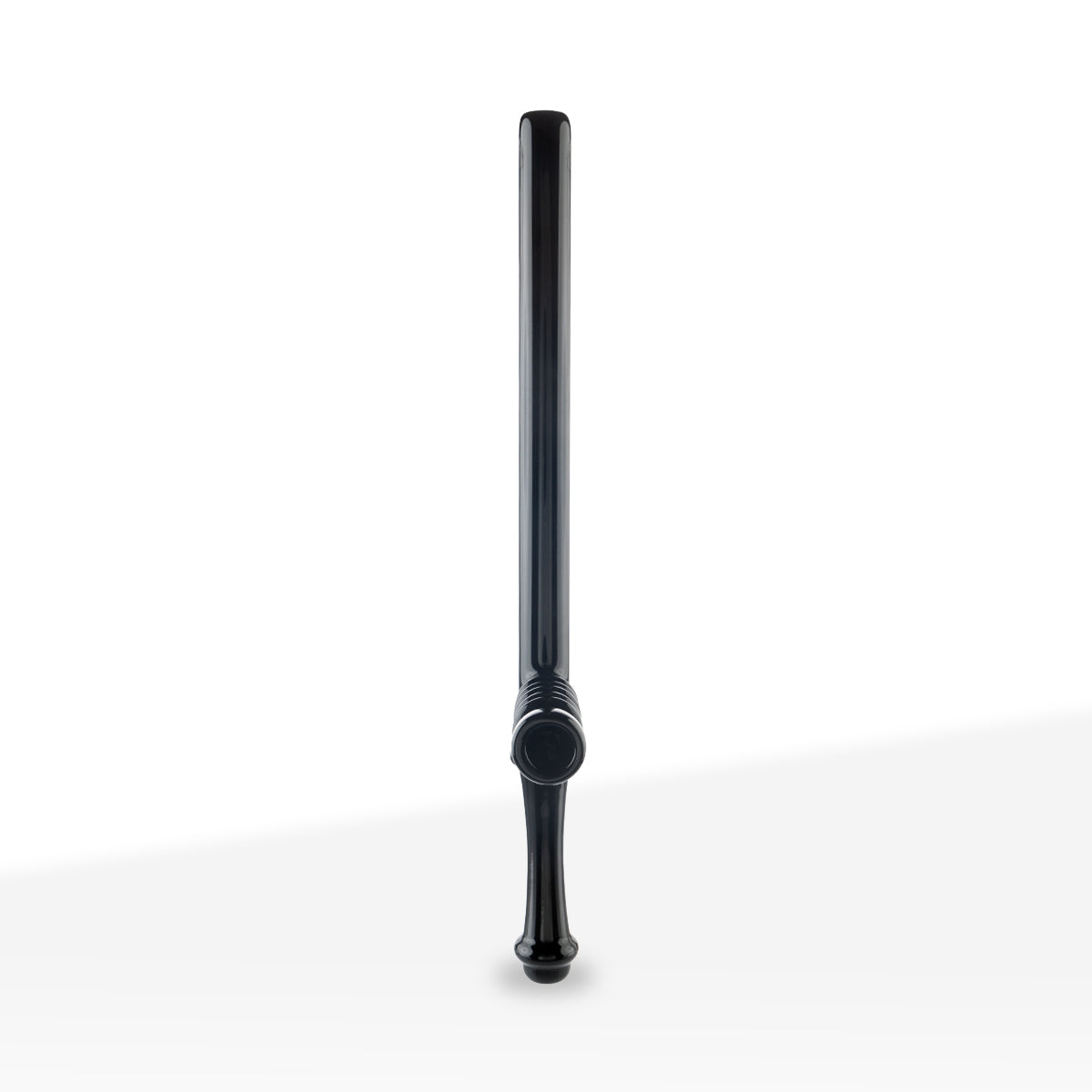 Novelty | Black Baton Steamroller | 18" - Glass - Black