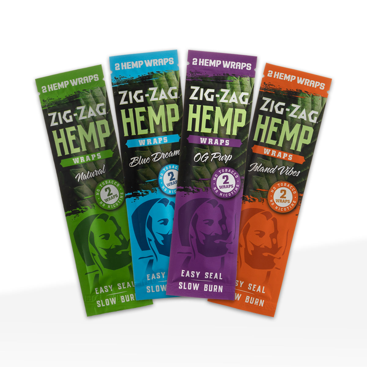 Zig Zag | Hemp Wrap Bundle | 105mm - Various Flavors - 100 Count