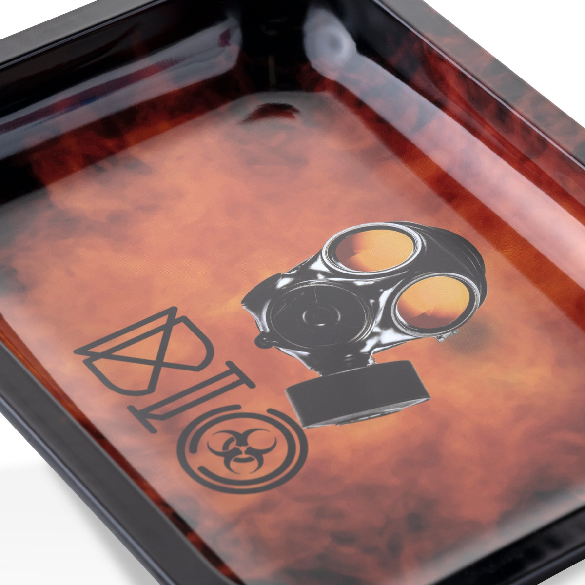Biohazard Inc | Rolling Tray + BIO Stix Bundle | Style 2 - Gas Mask