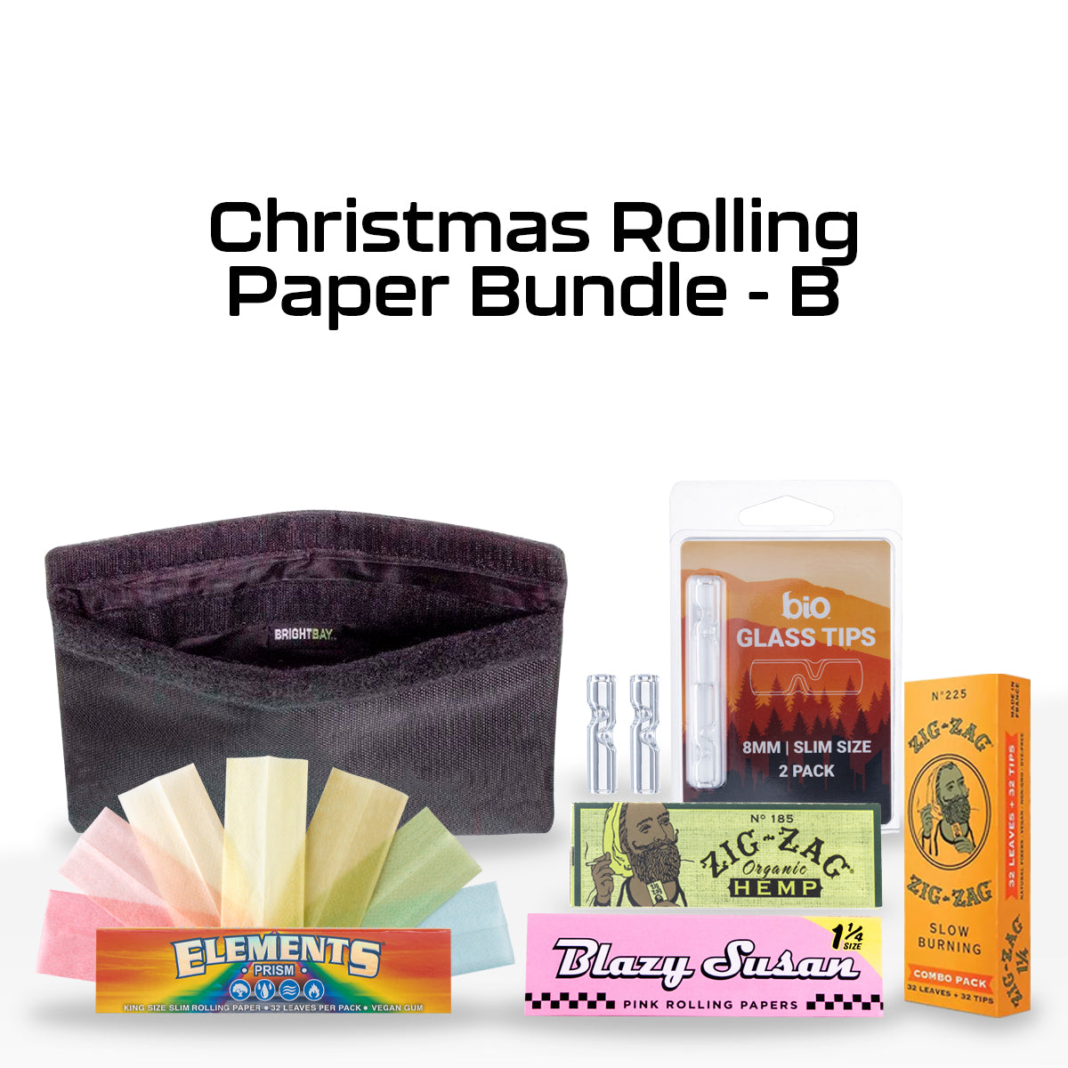 Biohazard Inc | 2025 Christmas Rolling Paper Bundle | Version B