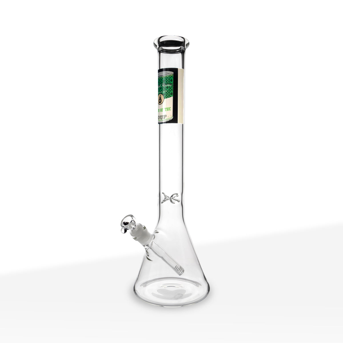 Private Label | Custom Classic Beaker | 14mm - Clear Custom - Various Sizes