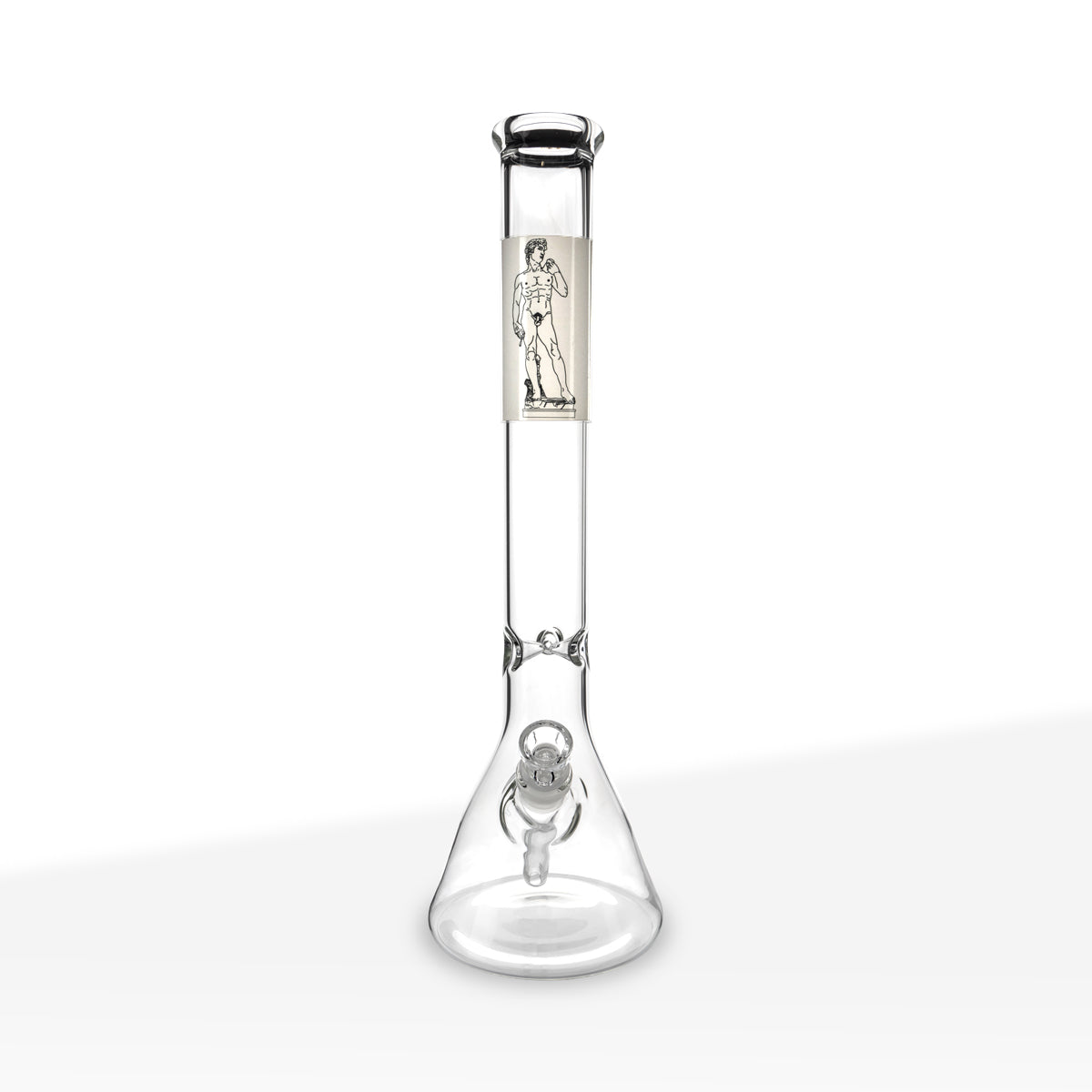 Private Label | Custom Classic Beaker | 14mm - Clear Custom - Various Sizes