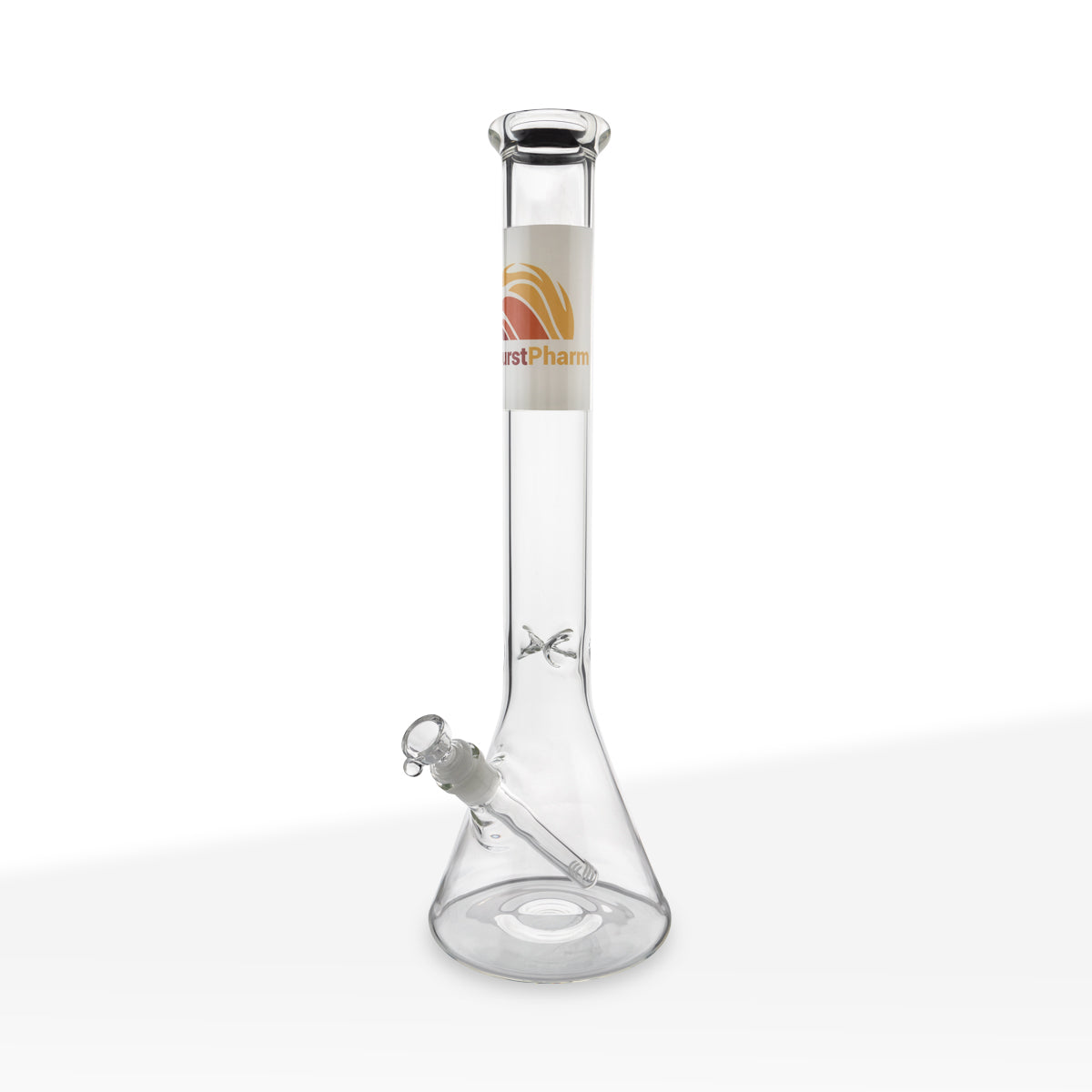 Private Label | Custom Classic Beaker | 14mm - Clear Custom - Various Sizes