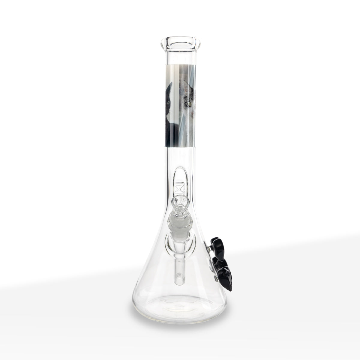 Custom BIO Glass | Heart Detailed Bong | 12" - 14mm - Various Colors