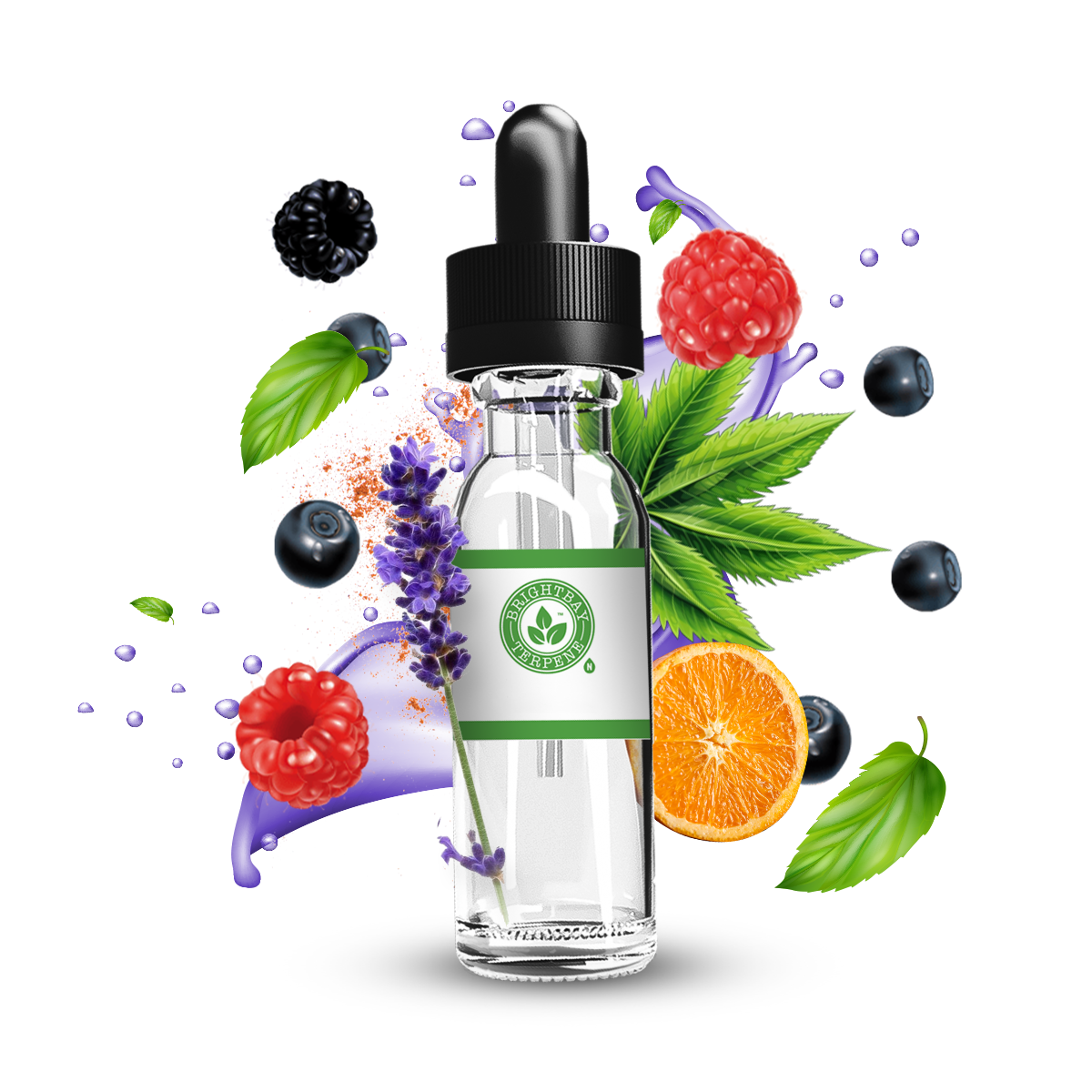 BrightBay Terpenes | Franken Berry | Hybrid - Various Sizes