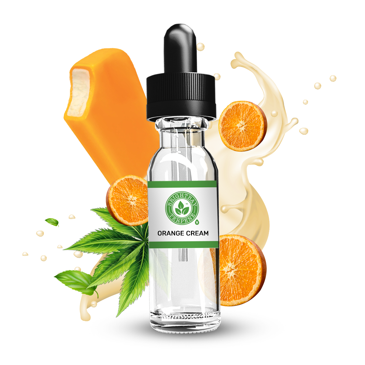 BrightBay Terpenes | Orange Cream | Hybrid - 25g - Biohazard Inc