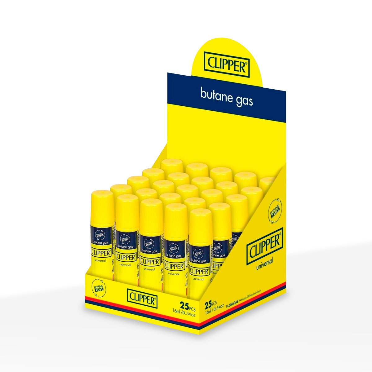 Clipper® | 7x Premium Butane | 16 mL - 25 ct